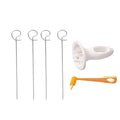 hot-selling whirlwind potato cutter, multi-functional hand-cranked vegetable cutter, potato tower cutter, manual whirlwind potato slicer