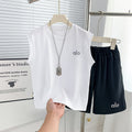 【ice silk quick-dry】kids' summer new arrival: lightweight, breathable, cool & comfortable athletic set for mid-to-large children