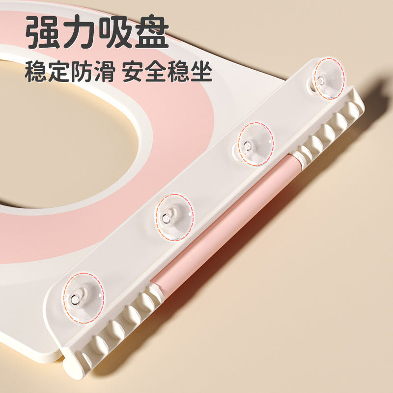 Kids toilet seat kids toilet seat toilet seat men's and women's baby splash-proof toilet portable footstool