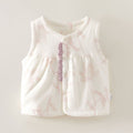 Babylon baby vest winterthickened quilted outweartops for boys and girls cotton waistcoat vest baby clothes