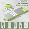 Multifunctional vegetable cutter - kitchen gadget for home & commercial use: slicing, dicing, shredding, and grating - the ultimate kitchen tool for restaurants and home cooks
