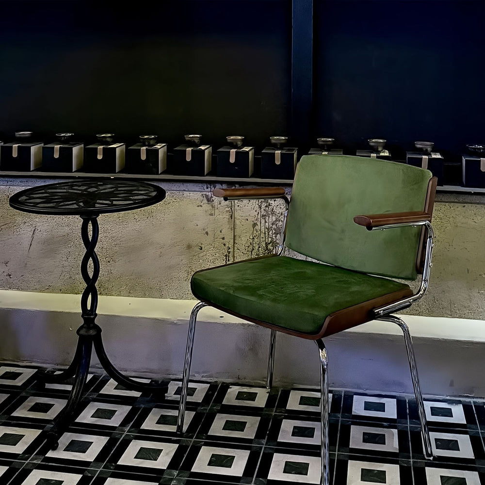 Used dining chair single back casual chair for home armrest sofa chair design study computer office stool