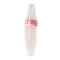 Baby rice cereal spoon, squeeze bottle feeding spoon, silicone soft spoon, rice flour baby food supplement tool, factory direct