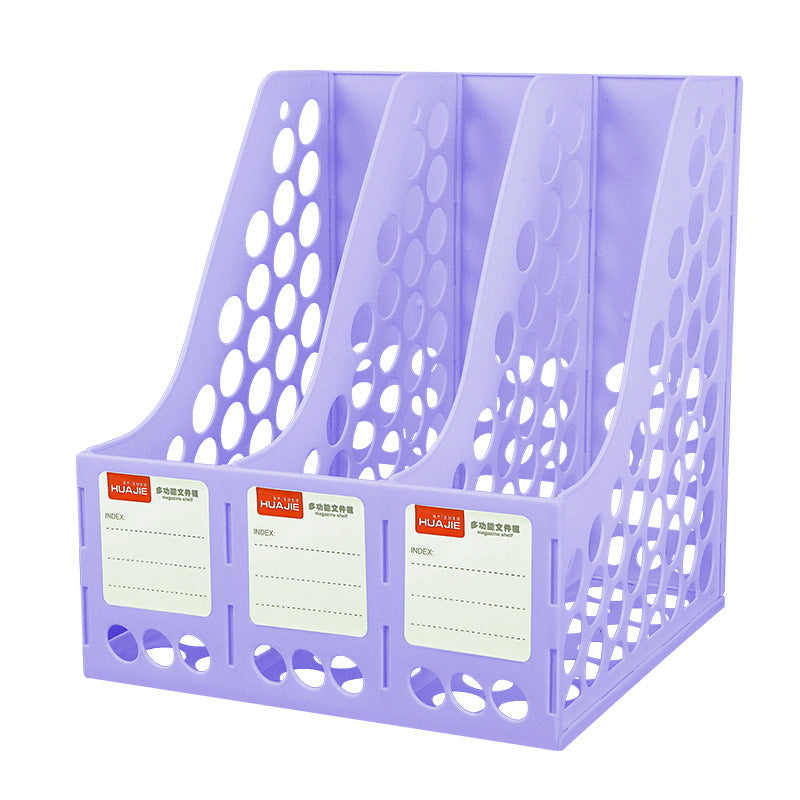 Desktop File Shelf Bookstand Desk File Shelf File Frame File Basket Data Shelf File Storage Box