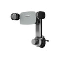 Car phone mount - universal clip-on design for air vents, supports landscape & portrait mode, 360° rotation, with navigation hook
