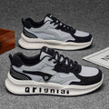 Men's shoes 2026 spring new arrival: trendy chinese style, versatile youth casual sneakers, breathable mesh, height increasing, dad shoes