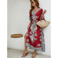 Sanya seaside vacation bohemia beach skirt exotic style loose bikini anti-scratch cover-up dress