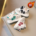 Clearance sale: two-layer cotton warm flannel children's shoes - boys' and girls' athletic shoes, lightweight sole kids' crocs, baby cotton shoes