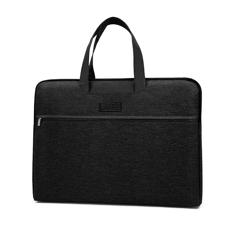 Yiyunchen business document bag men's briefcase custom logo Oxford cloth storage bag a4 document bag briefcase