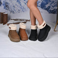 plus sizeheattech snow boots for women winternew arrivalthick sole heightening women's boots casual boots with cotton lining