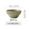 4.3inch bowl-fruit green