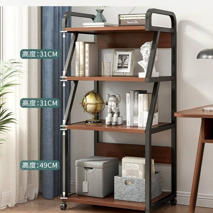 Printer stand shelf floor cabinet storage rack mobile office desk computer host bracket