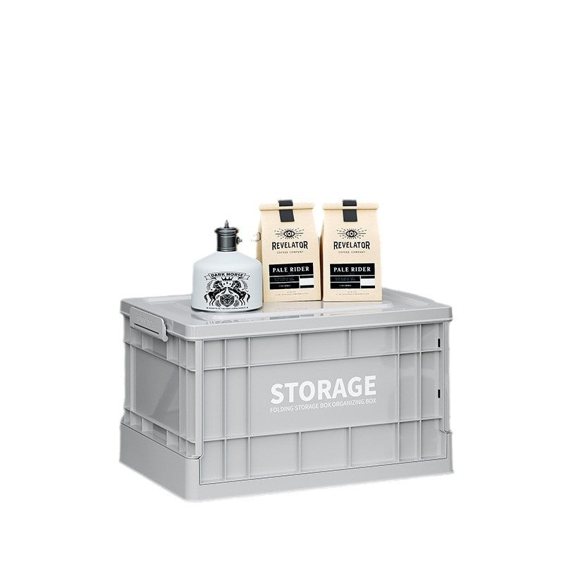 Industrial wind storage box Household large-capacity sundries sorting box Clothing toy storage box Foldable outdoor box