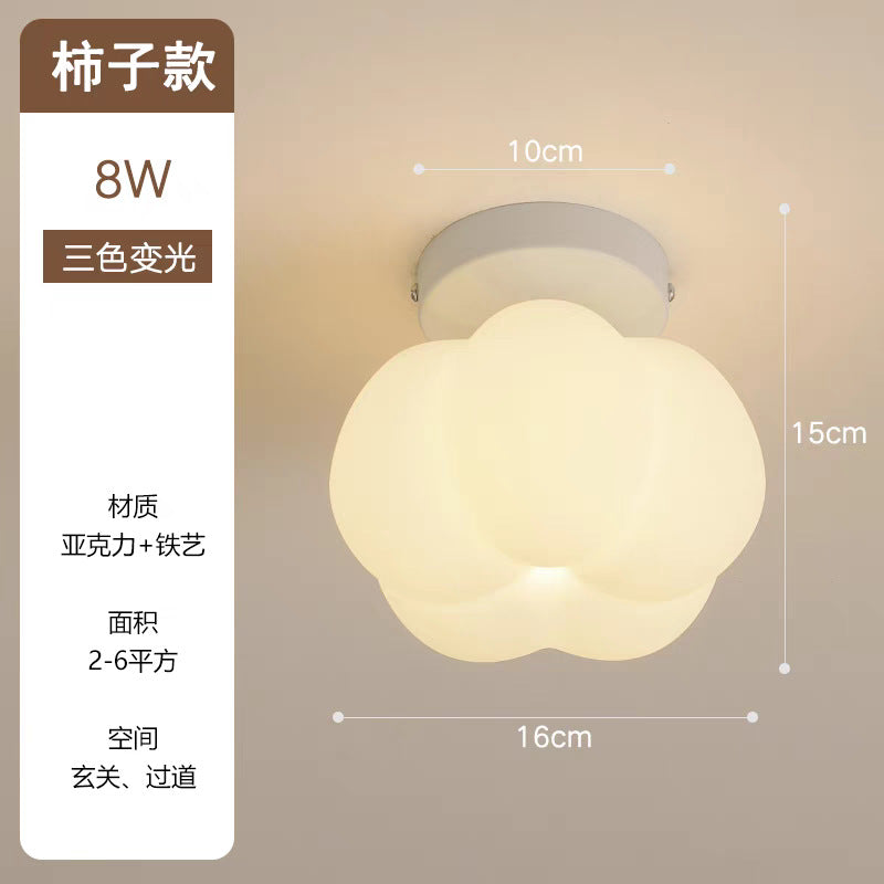 New arrival corridor aisle balcony lamp creative art cream style ins entrance hall entrance staircase small ceiling lamp
