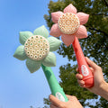 Free shipping bubble machine - viral sensation! windmill design, includes bubble solution, perfect for kids' outdoor fun. handheld bubble blower, great for street vendors and wholesale