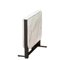Foldable dining table set - space-saving, multi-functional, portable table and chairs for small apartments - rectangular dining table with four chairs