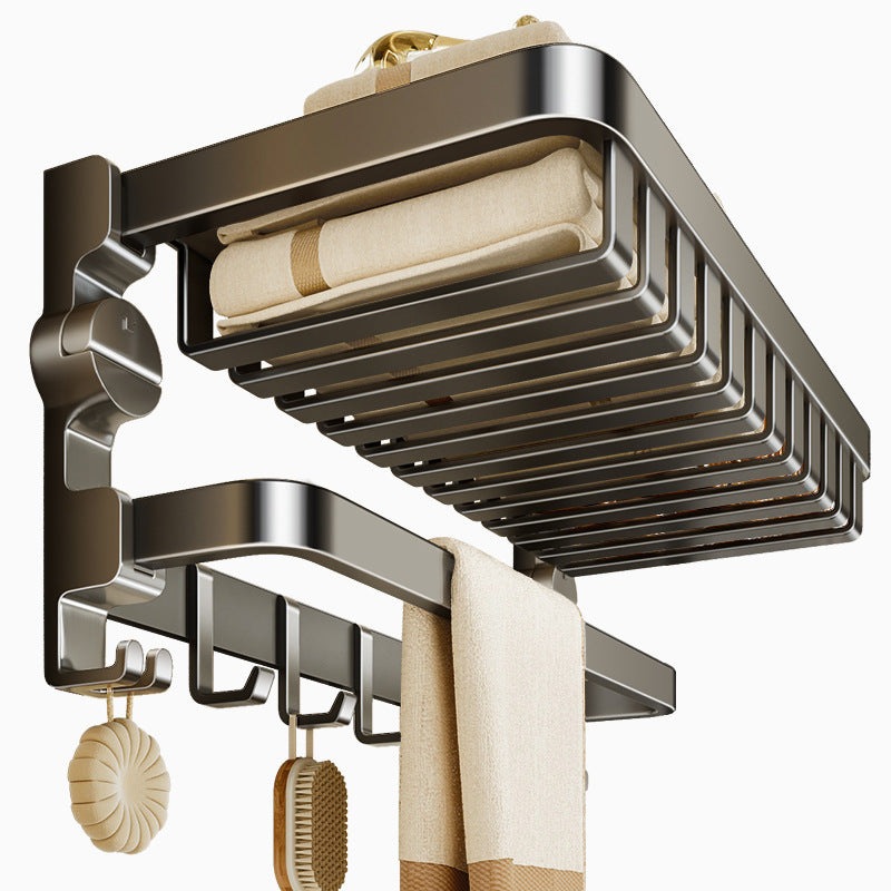 Suction cup net basket bath towel rack toilet bathroom rack wall-mounted towel rack bathroom pendant set nail-free