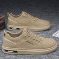 Men's shoes 2025 spring new arrivals: durable work shoes for construction sites, winter-ready, slip-on casual sneakers, trendy athletic board shoes