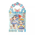 New 3d princess dress-up stickers - ancient style dress-up stickers - reusable dress-up stickers for girls - magnetic dress-up stickers - fridge magnets - easy to use