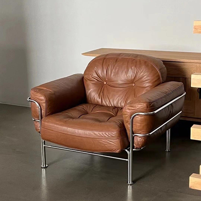 Medieval style lorch sofa designer lazy sofa chair steel armchair armchair
