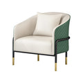 Nordic office business table and chair combination sales department reception single sofa chair hotel negotiation one table and two chairs