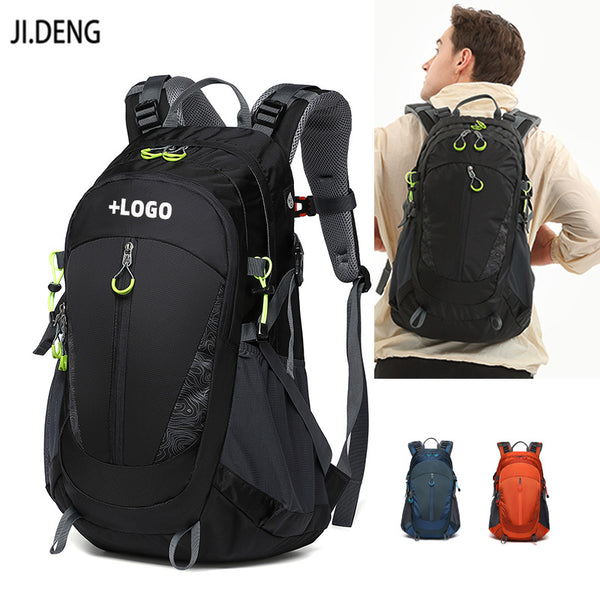 Foreign trade 40L outdoor mountaineering bag large capacity anti-splashing leisure backpack hiking backpack souvenir gift