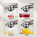 German premium lemon juicer - manual lemon squeezer, multi-functional juicer, home use