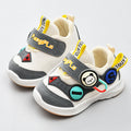 Kids' spring/autumn  collection: girls' breathable soft-soled baby shoes, boys' athletic shoes, and first walker shoes