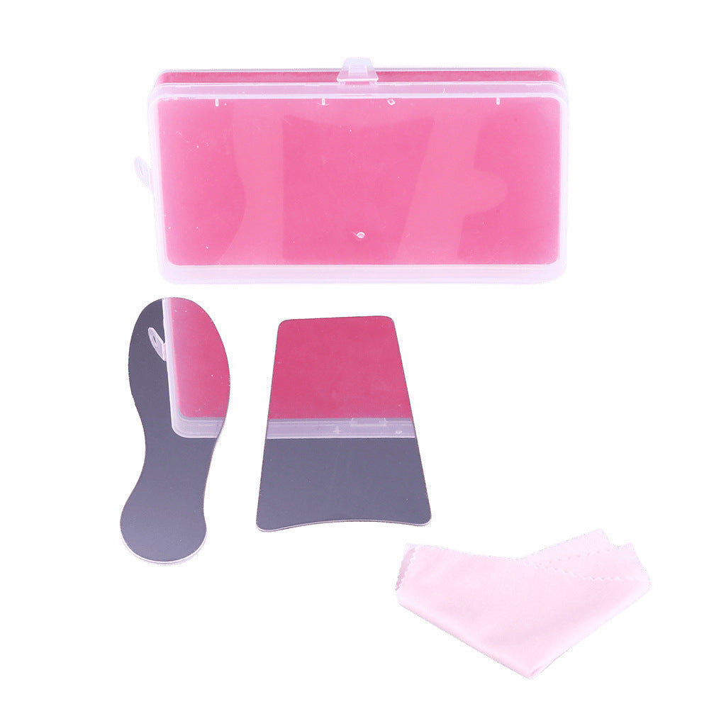 Dental reflector, orthodontic reflector, 4 photo reflectors in the mouth, stainless steel single-sided reflector