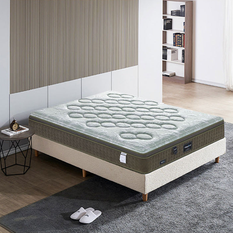 Factory direct sales: eco-friendly jute mattress, home spine-supporting simmons antibacterial memory foam pocket spring mattress