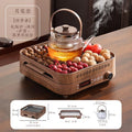 Stove tea making suitfor home tea set glass water kettle electric ceramic stove tea maker indoor courtyard multifunctional oven