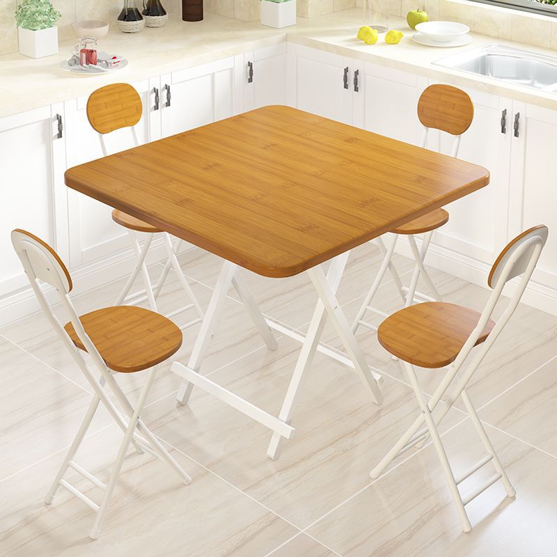 Folding tablefor homedining tablesimple small square table4-person tablesmall apartment portable outdoor stall balcony table