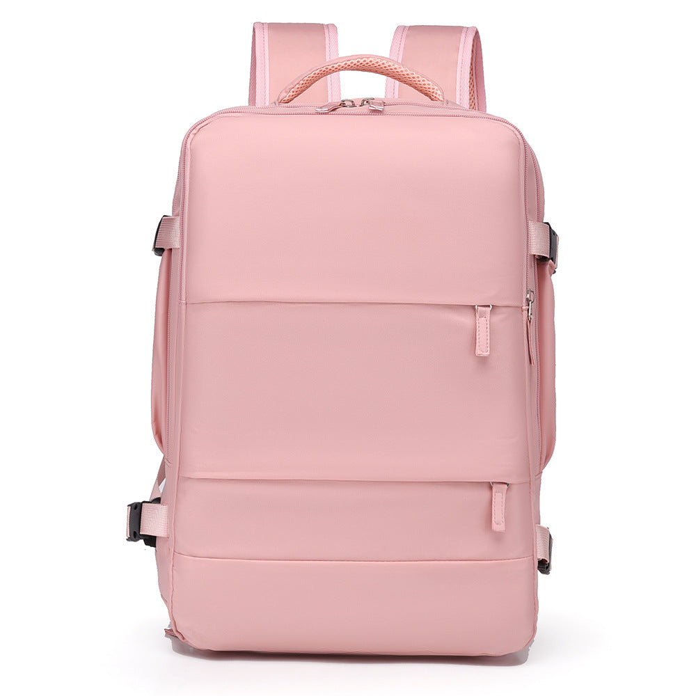 Processing custom backpack large capacity travel light backpack female student schoolbag computer backpack travel bag