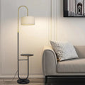 Floor lamp casual modern living room sofa bedroom bedside sense of design coffee table storage all-in-one coffee table floor lamp