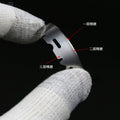 Feidi blade razor stainless steel sharp and durable old-fashioned shaving men's shaving razor factory direct sales