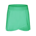 High-waisted pleated skort with pockets - anti-exposure lining - tennis skirt, fitness yoga skirt - dk382