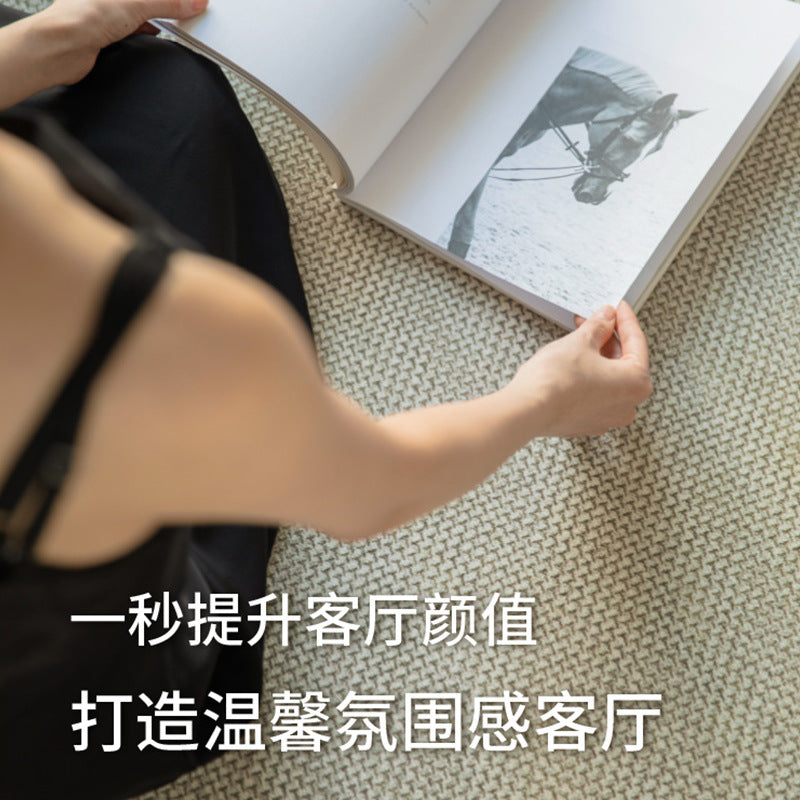 Carpet living room bedside sofa bedroom no-wash and wipeable round  new style accessible luxuryclassy sense no-maintenance floor mat