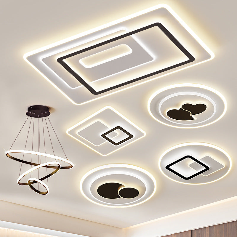 Zhongshan bedroom ceiling light led simple atmosphere living room light Nordic creative dining room chandelier master bedroom eye protection light