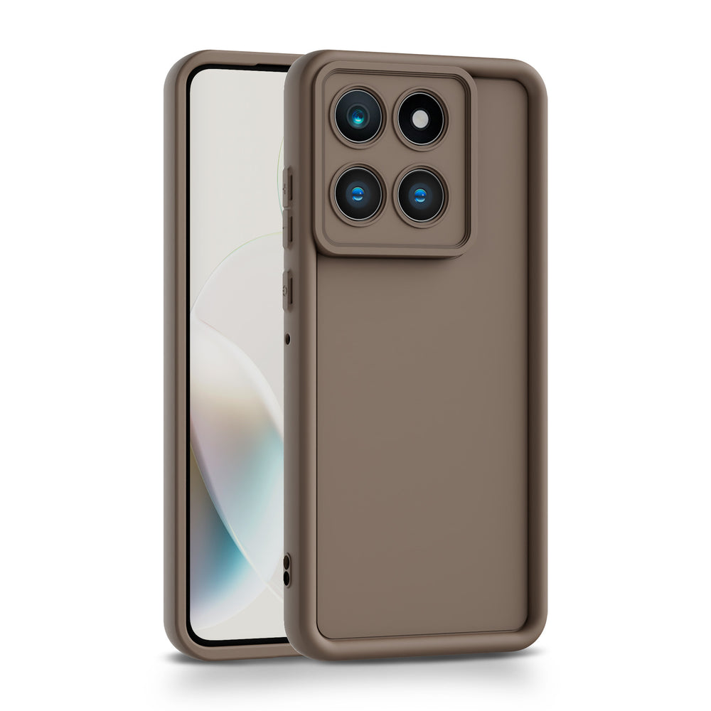 Suitable for moto edge 60 fusion all-inclusive casual mobile phone case motorola pure color anti-fall mobile phone case