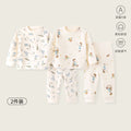 Kidsfall and winter shu velvet cloud-like cotton 300g autumn clothes high waist belly protection boneless type a heattechintimatessuit