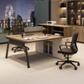 Casual modern 4 four-six 0.3kg slot computer booth screen employee office table and chair combination