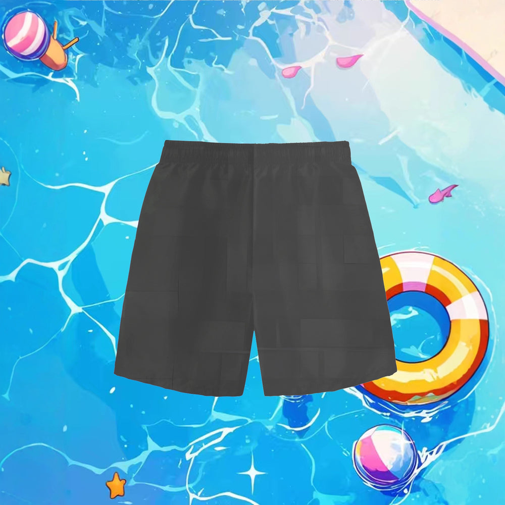 Boys' beach shorts and swim trunks for older kids, perfect for casual summer fun.