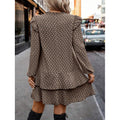 Real shot in stockexport cross-border 1688 full body printing tie multi-layer hem fashiondress