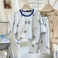 Kids' lyocell loungewear set - summer unisex 10a antibacterial three-quarter sleeve pajamas for children and teens - perfect for air conditioning