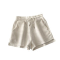 K-stylehigh waistcasualcasualloose pants shorts women's summer looseslimming lookeasiest for match drawstring sports casual pantssummer
