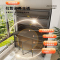 Steel kitchen storage rack cabinet storage cabinet for home floor-standing storage cabinet dustproof sun protection balcony cabinet bookcase shoe cabinet