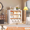 Household bookshelf perforated board storage rack library floor-standing multi-layer steel bookcase student kids storage picture book rack