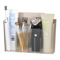 Bathroom comb toothbrush toothpaste storage rack punch-free wall-mounted bathroom cabinet toilet wash basin handy gadget storage box