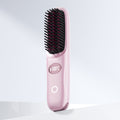 Rechargeable hair straightening comb, cross-border wireless hair straightener, negative ion hair straightening comb, wireless straightening & curling comb, portable hair straightening & curling comb