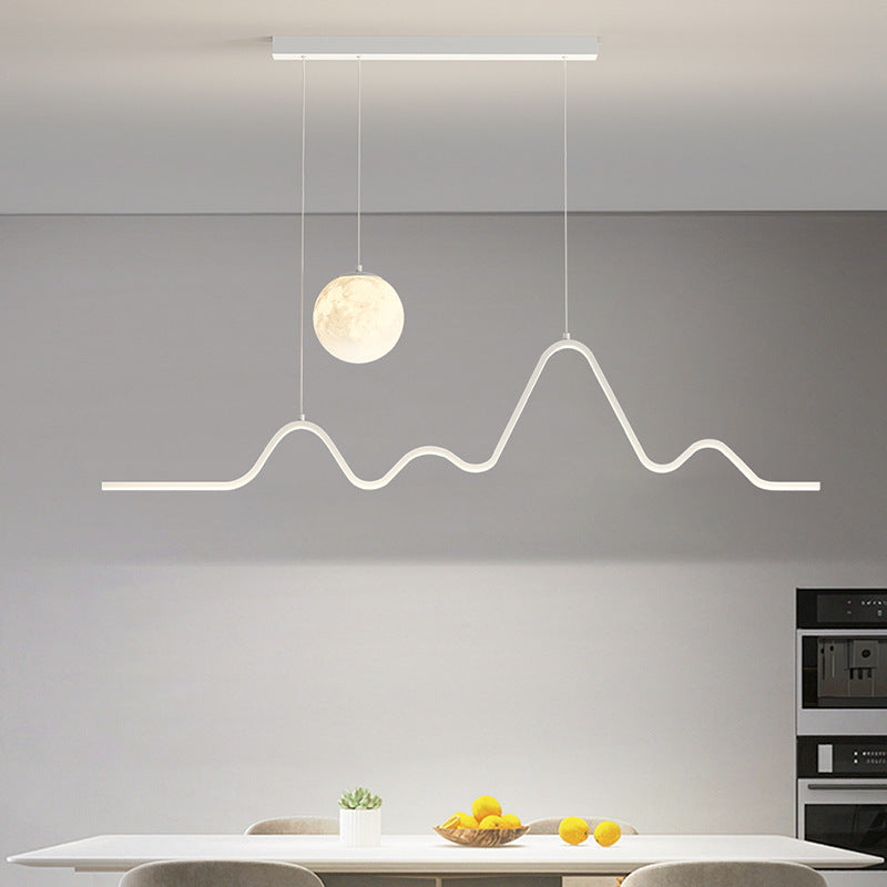 Atmospheric living room main light Nordic American dining room bedroom light Modern simple ceiling light Whole house lighting package combination